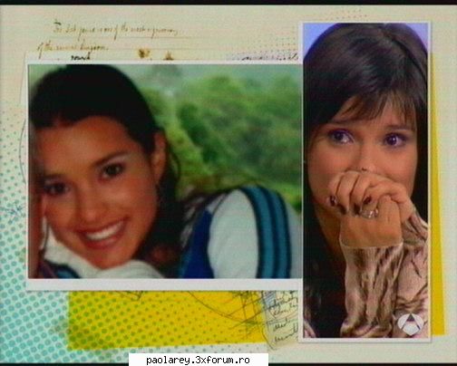 aici era la o emisiune si i-au pus cateva poze cu ea( si i-au curs lacrimile la paola)=(=( paola