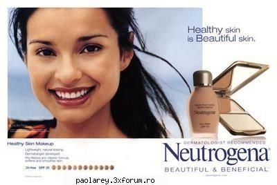 in poza asta era la reclama la neutrogena la numai 15 paola model poze