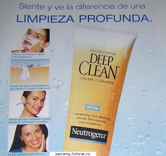 Paola model poze - si aici tot la Neutrogena:D - Paola Rey album-foto